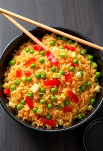 delicious asian fried rice