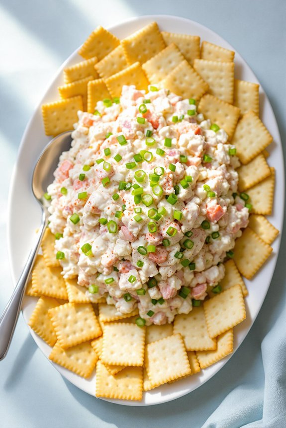 delicious seafood crab salad