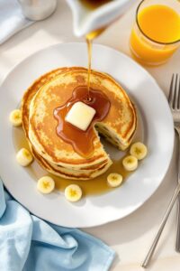 fluffy banana pancake delight