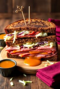 messy deli sloppy joe