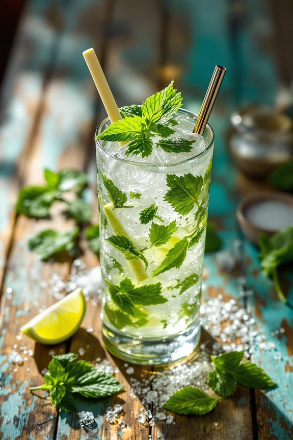 refreshing cuban rum cocktail