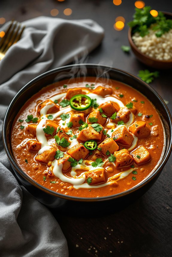 rich creamy butter chicken