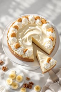 banana cream cheesecake recipe