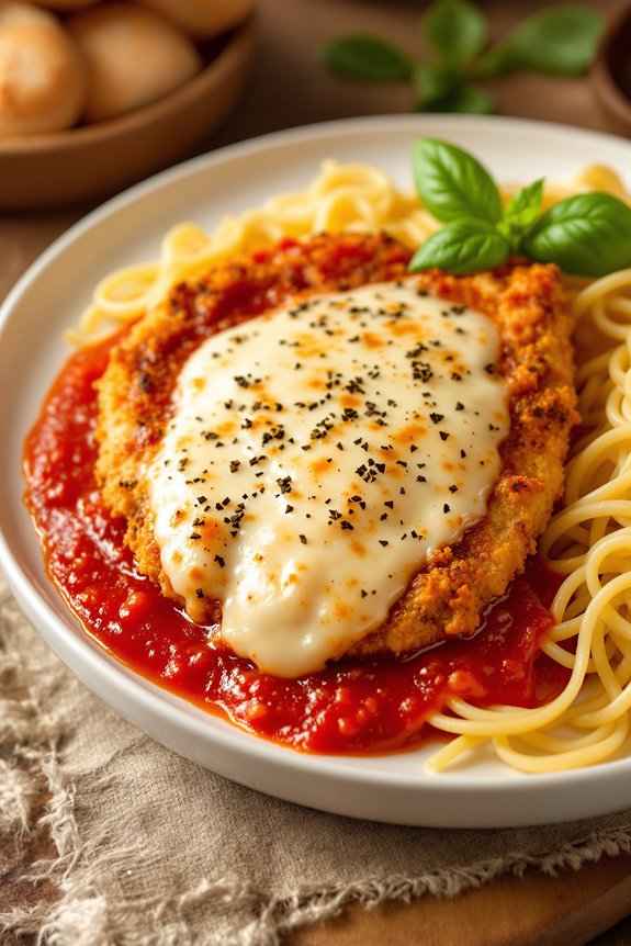 crispy chicken parmesan recipe