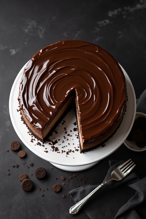 decadent chocolate cheesecake recipe