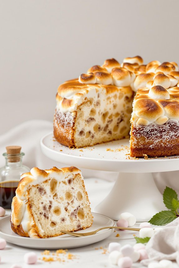 toasted marshmallow cake recipe