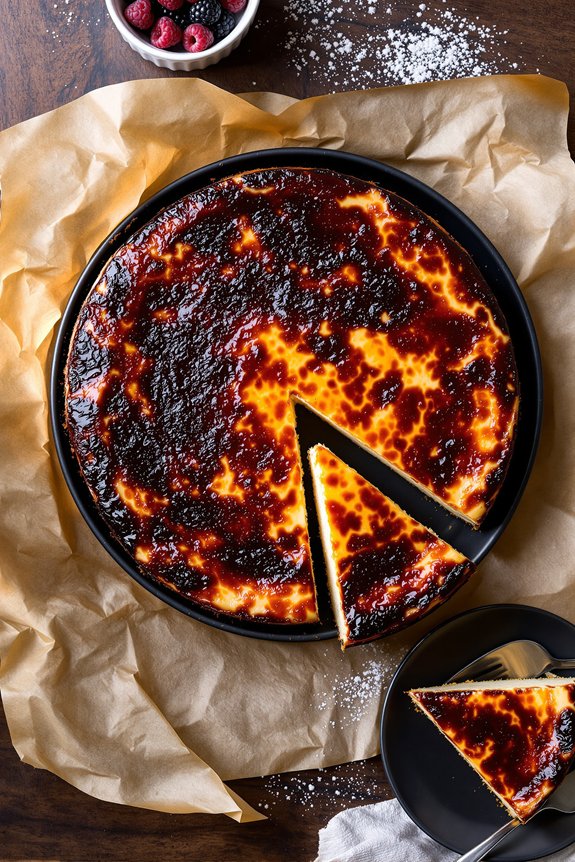 burnt basque cheesecake recipe