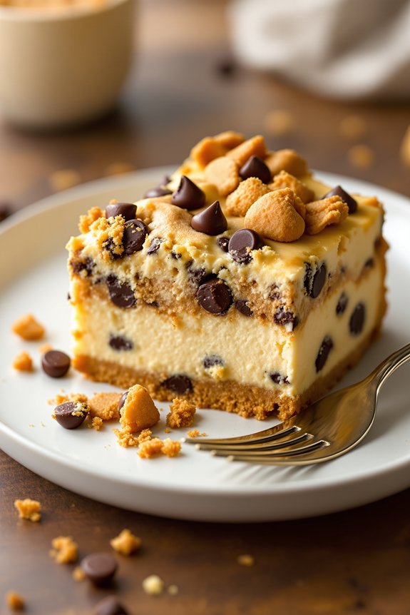 cookie dough cheesecake recipe