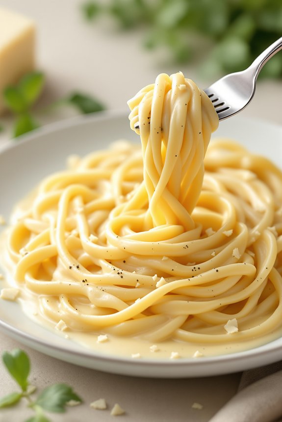 creamy alfredo sauce recipe