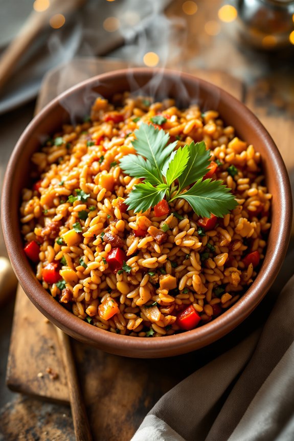 spicy cajun style jambalaya recipe