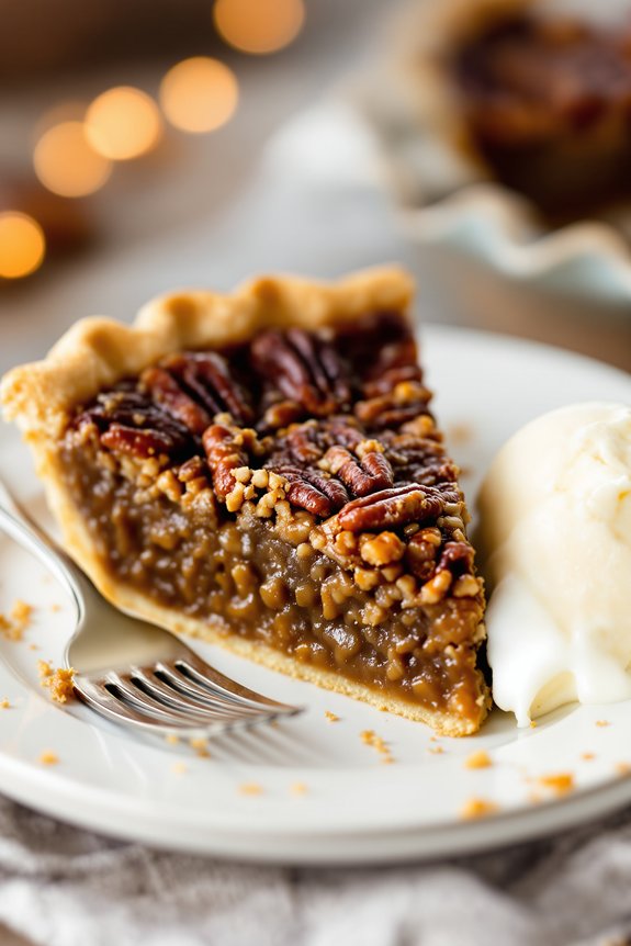 sweet southern pecan pie
