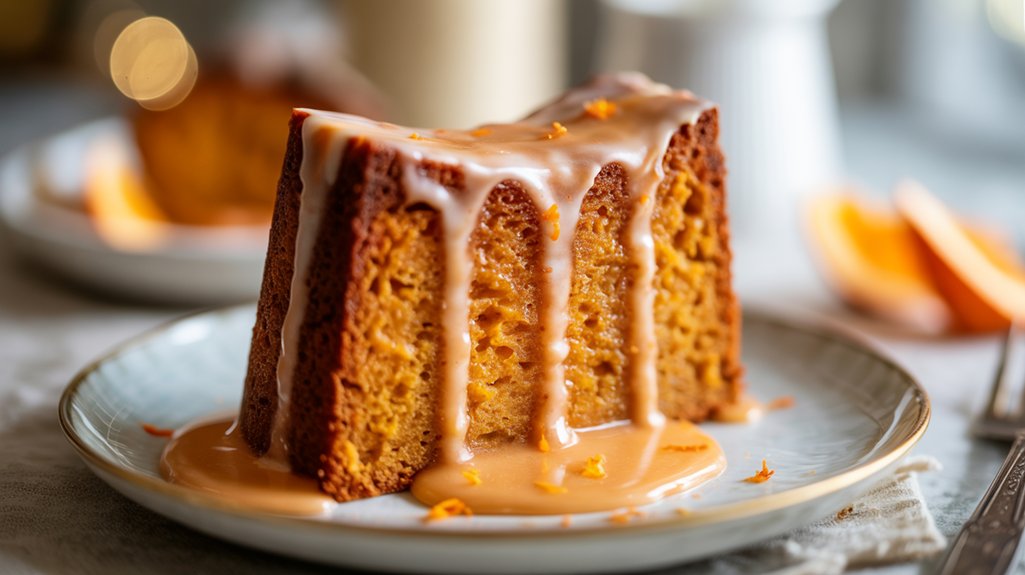 sweet potato orange glaze