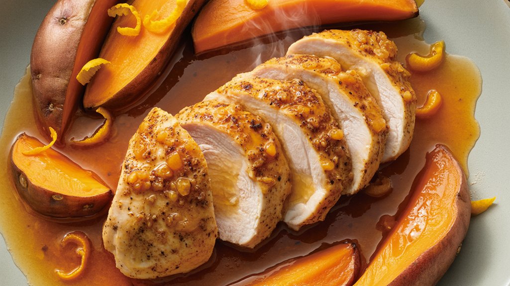 ginger orange apple chicken