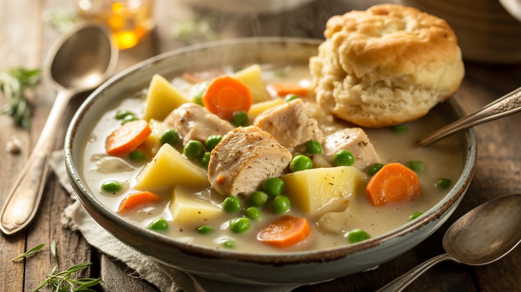 creamy chicken vegetable stew