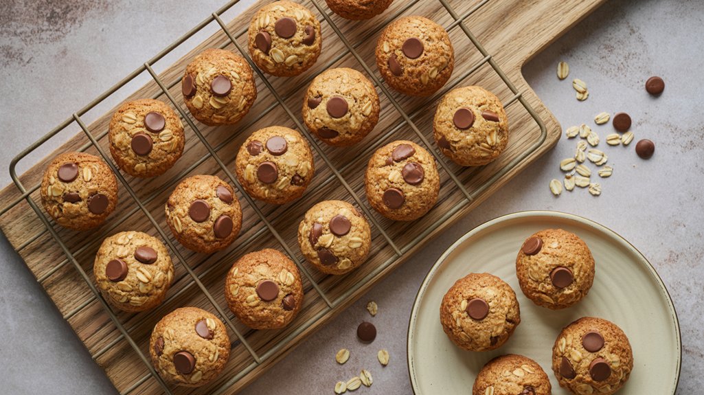 mini oatmeal chocolate chip