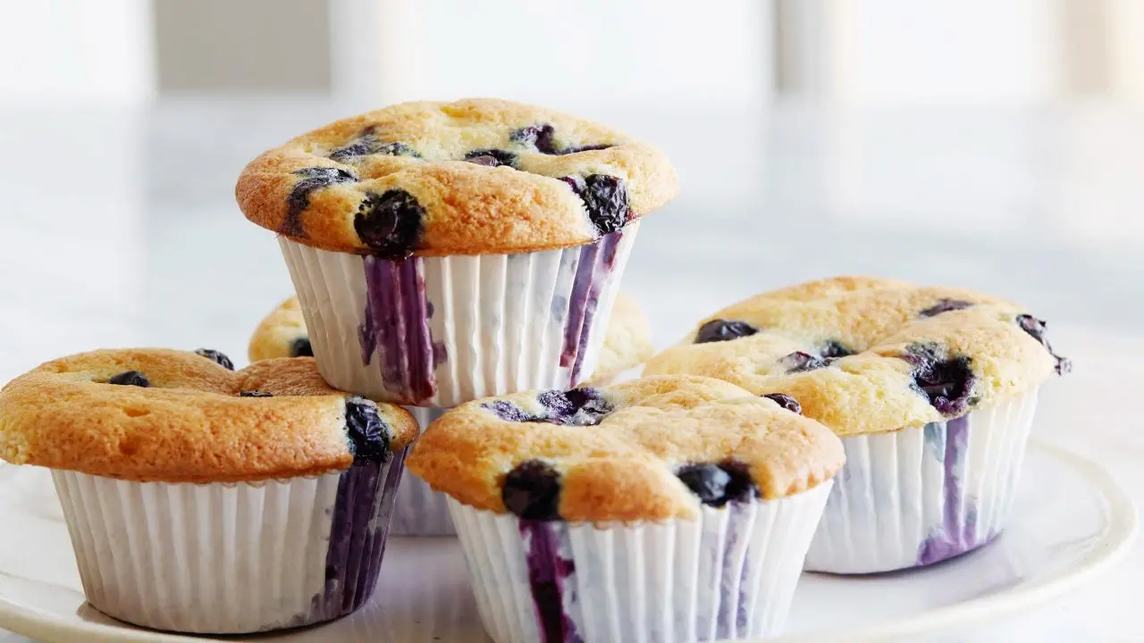 Low Carb Blueberry Muffins