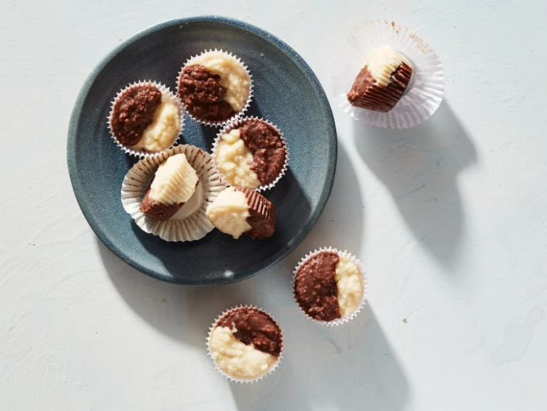 Black and White Keto Fat Bombs